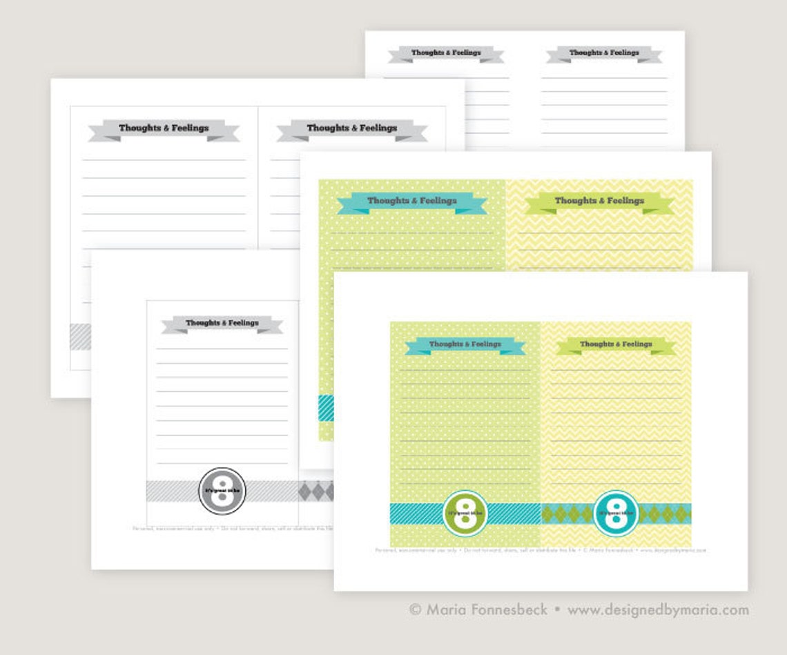 LDS Baptism Testimony Cards Printable With Cover: Boy Design - Etsy