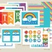 Great to Be 8 Rainbow Party Printable Set: LDS Baptism Party Kit ...