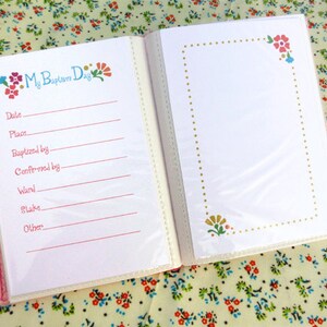 LDS Baptism Memory Book PRINTABLES - 4x6 Size - Etsy