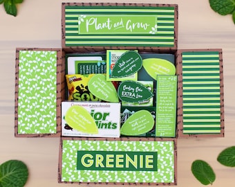 Greenie Missionary Care Package Printables: Sayings, Gift Tags, Box Decor, Scriptures, Bookmark - Welcome and Encourage Your Elder or Sister