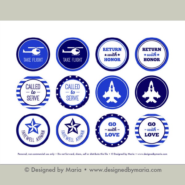 Air Force Party Decorations - Etsy
