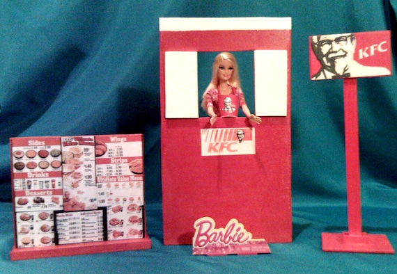 Barbie Sized Taco Bell Fast Food Drive Thru Play Set