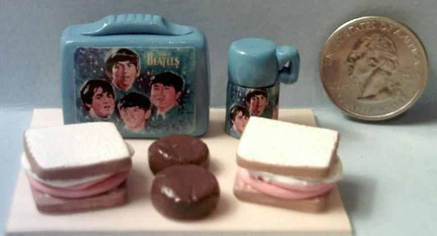  Beatles Original 1965 Lunchbox w/ Thermos (no cup) –