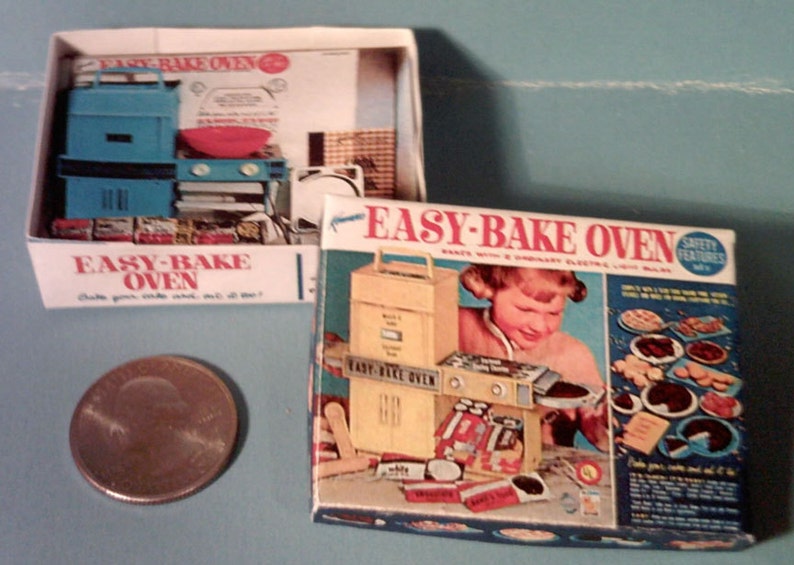 Barbie Sized Vintage Easy Bake Oven Box Set | Etsy