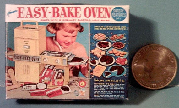 1/6th Scale Easy Bake Oven Box Set 