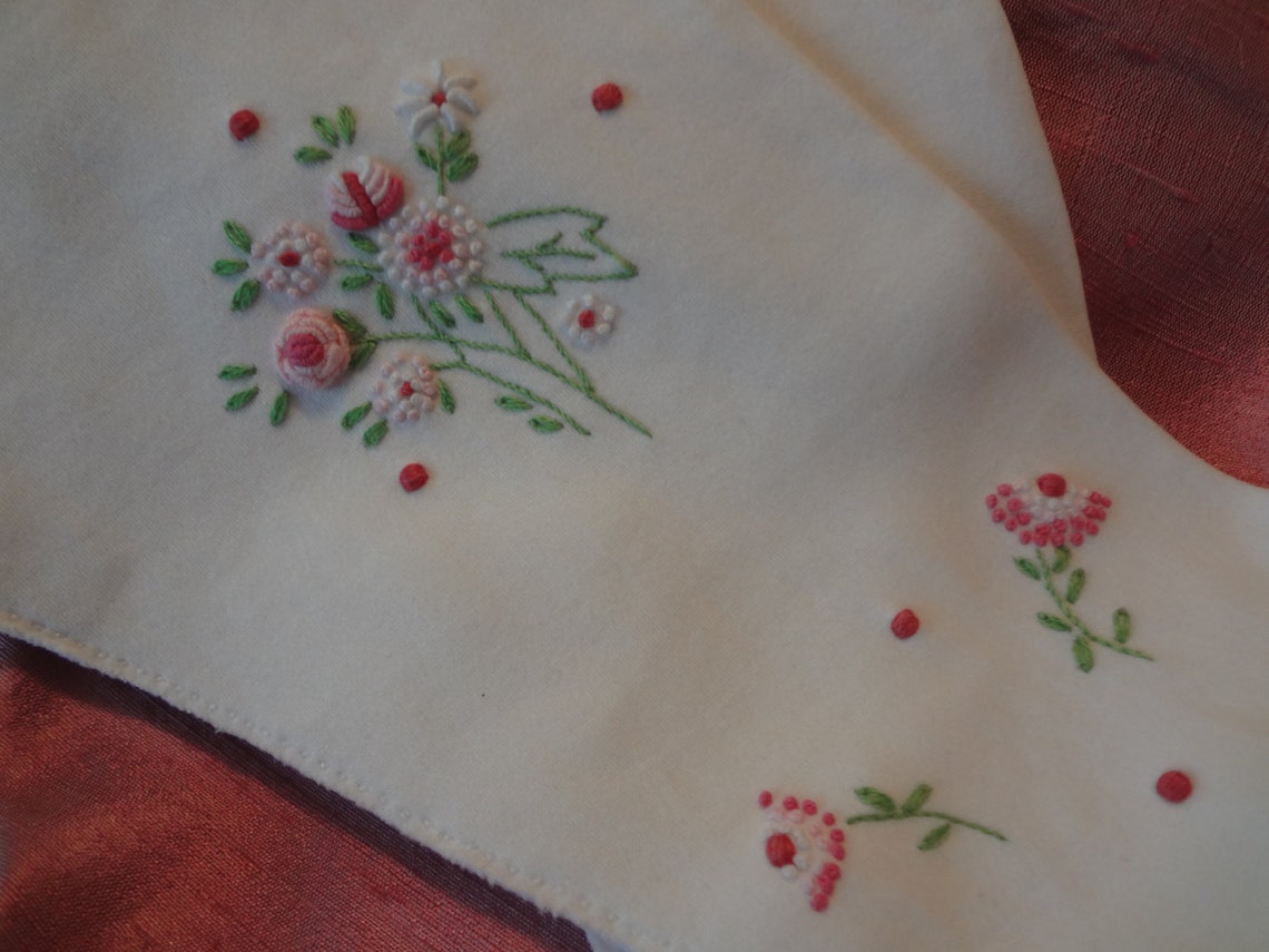 Upcycled Embroidered Fingerless Dress Gloves Shabby Elegance Etsy Canada