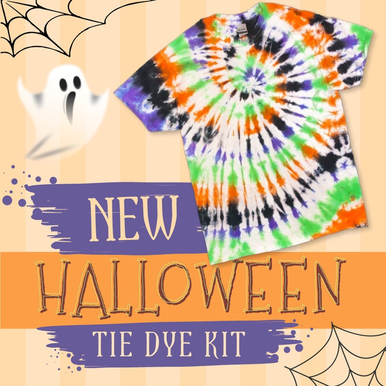 Halloween Tie Dye Kit Etsy