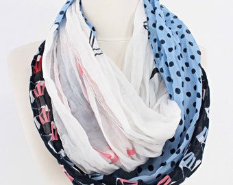 Stylish Infinity Circle Scarf Loop Scarves mother's day Spring  Fall  Winter  Summer fashion For Her