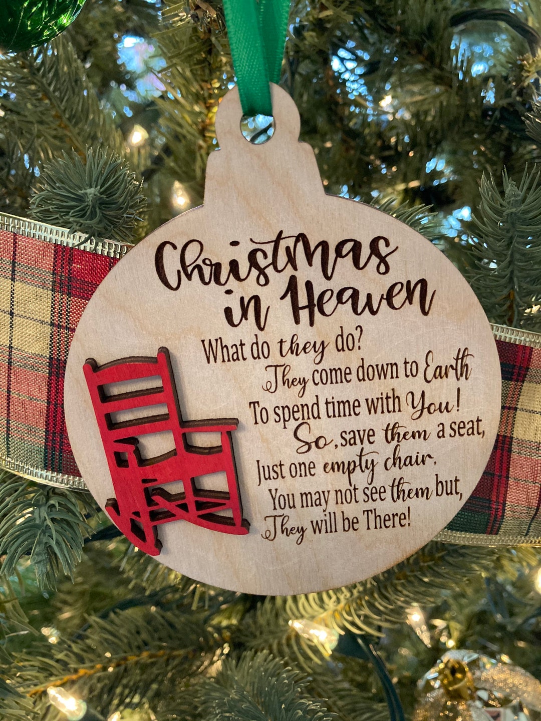Christmas In Heaven Ornament 