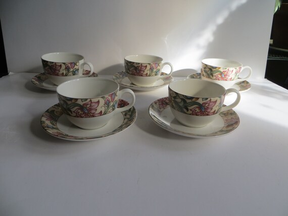 Royal Doulton JACOBEAN Everyday Collection Cup /& Saucer