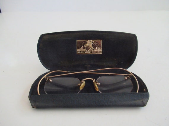 Vintage Children's Wire Rim Glasses - image 1