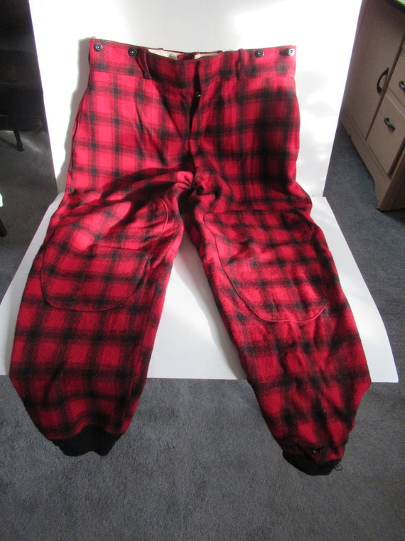 3 Pair Woolrich Red Black Hunting Pants