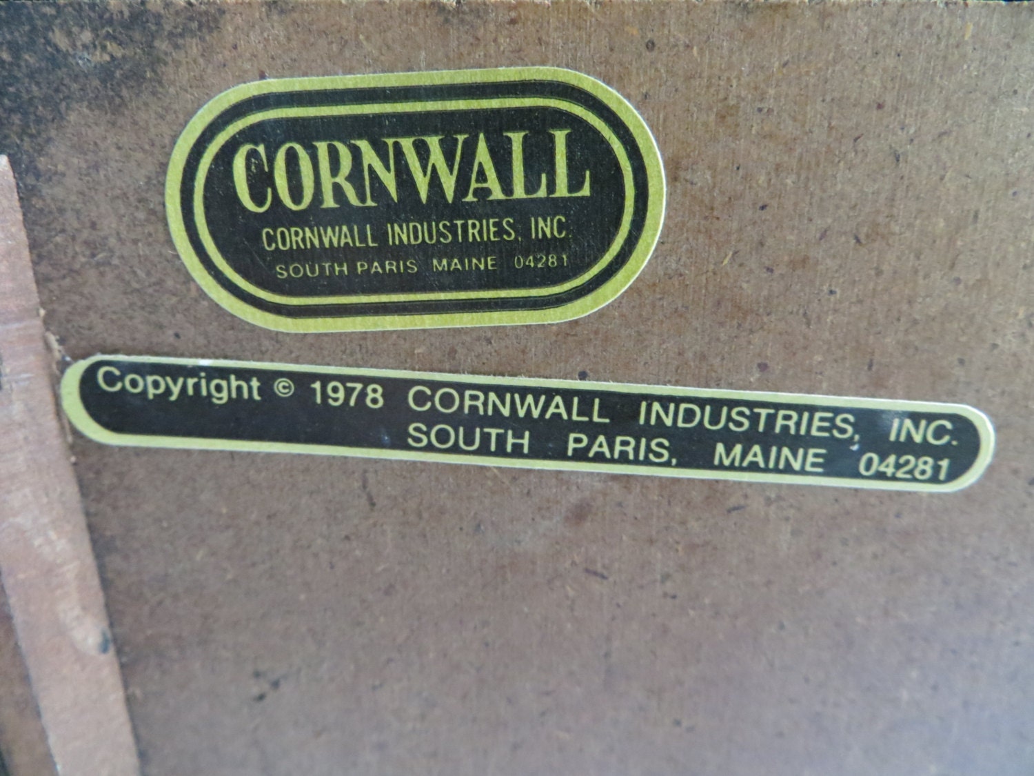 Vintage Cornwall Wooden Bread Box With Wheat Design Etsy