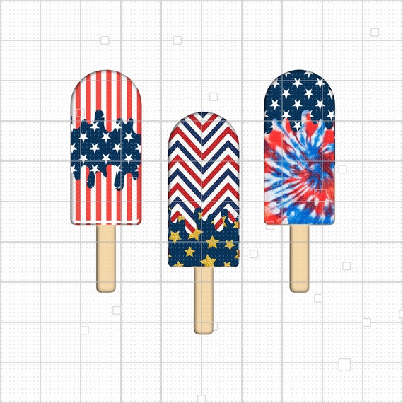 Ice Cream 4th of July Png 4th of July Png Patriotic Png Red Etsy