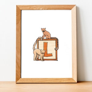 L is for Lemurs - Digital Download Artwork
