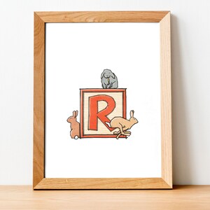 R is for Rabbits - Digital Download Artwork