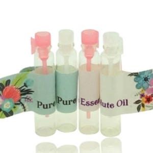 Absolute Oil Samples, Ambrette Seed Musk Oil, Bitter Orange Blossom Absolute, Jasmine Absolute Oil, Pure Neroli Oil, Pink Lotus, Champaca