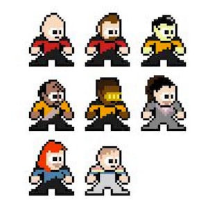 Star Trek The Next Generation - Cross-stitch Pattern