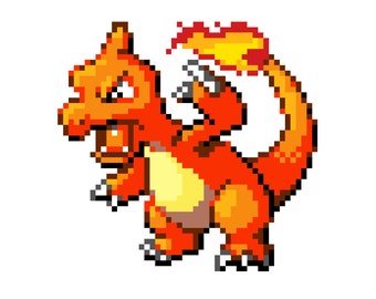 Charmeleon Cross-Stitch Pattern