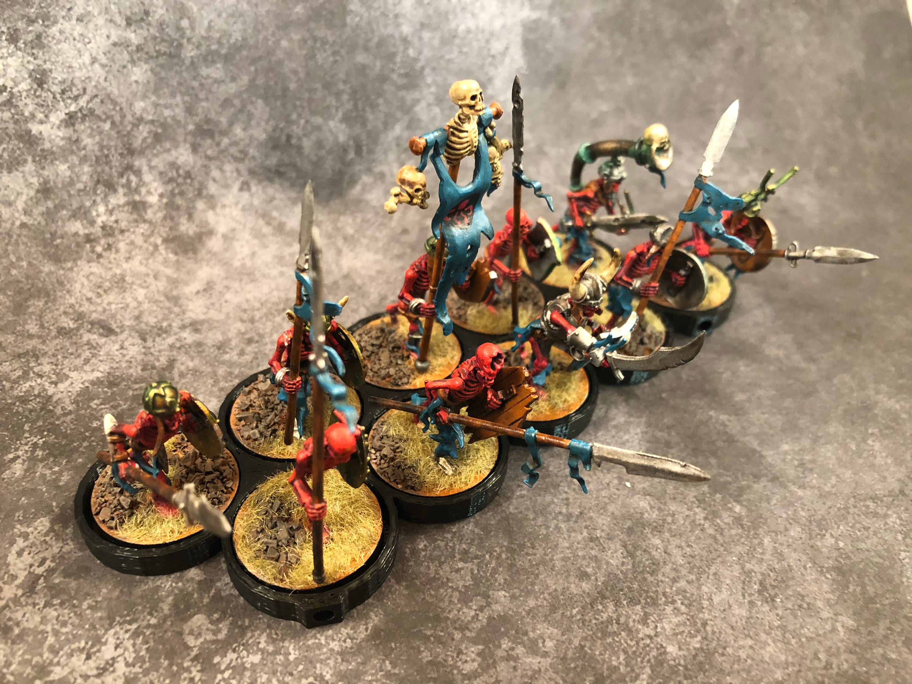25mm-wargaming-movement-tray-10x-with-holes-for-magnets-etsy-australia