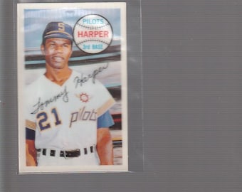 1970 Kelloggs 74 Tommy Harper PILOTS sharp NRMT-MT no cracks