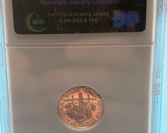 2001 proof silver dime NGC proof 69 ultra cameo