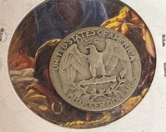 1941 P Washington quarter world war 2 silver