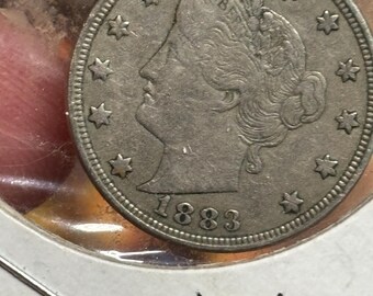 1883 no cents nickel full liberty