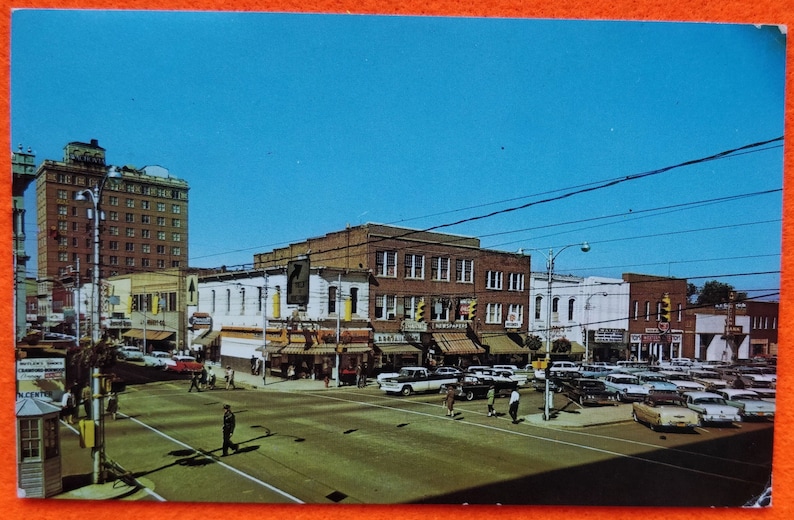 Jackson And Sons Goldsboro North Carolina Goldsboro North Carolina Vintage Postcard Walnut and Center - Etsy