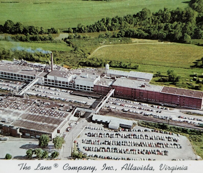 Altavista, Virginia, Vintage Postcard, the Lane Company, Cedar Chest