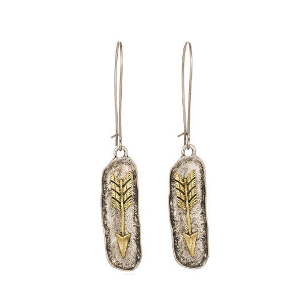 Arrow Boho Earrings // Ethnic Earrings // Dangle Earrings // Bohemian Earrings