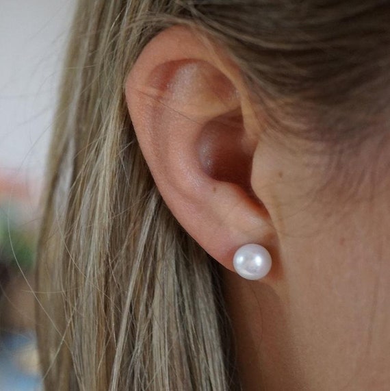 Inexpensive clearance pearl earrings