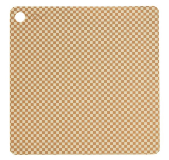 Checkered or Sunshine Silicone Placemat Home Decor Play Mat