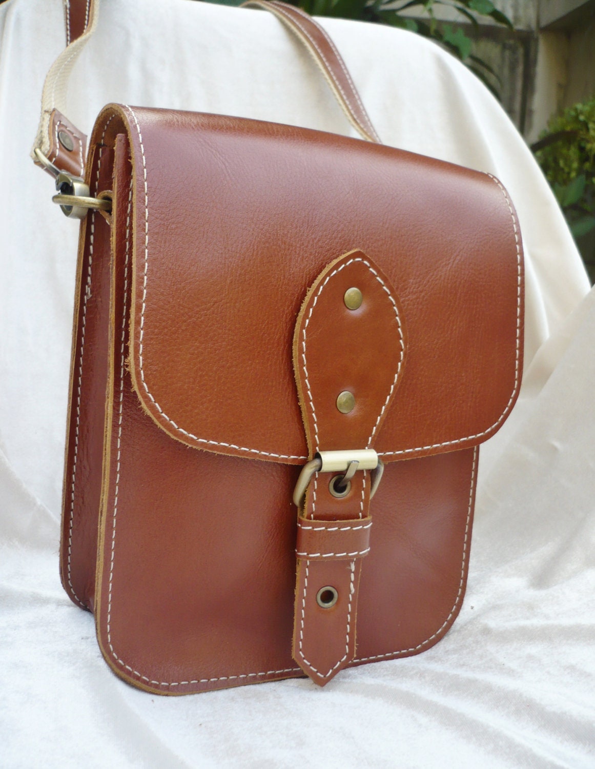 Unisex Leather Cross Body Bag Shoulder Bag Leather Bag | Etsy