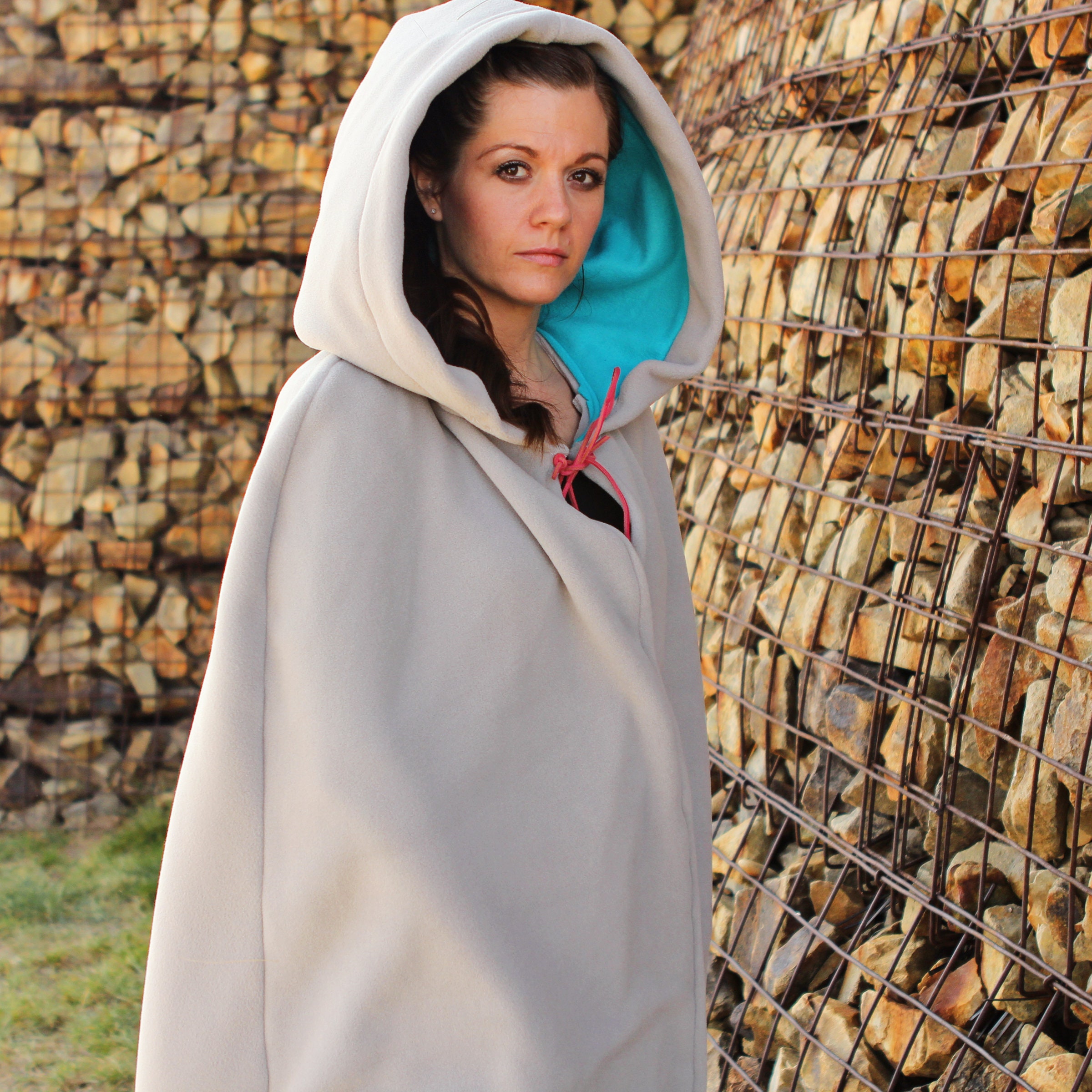Long Hooded Cloak Paper Sewing Pattern Full Cape Sewing Etsy