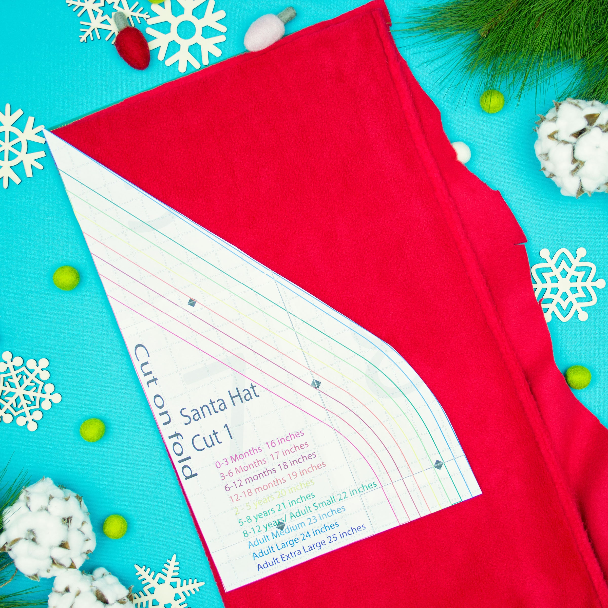 Santa Hat Pattern Sewing