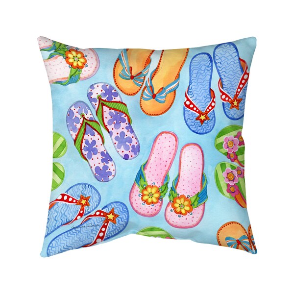 Flip Flop Pillow Etsy