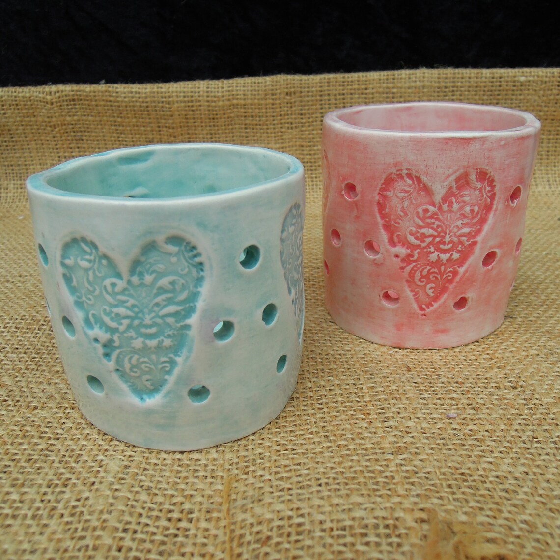 Ceramic Tea Light Holder Etsy