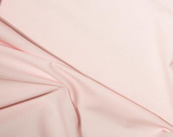 Polycotton fabric - Plain, pinks, yellows and red