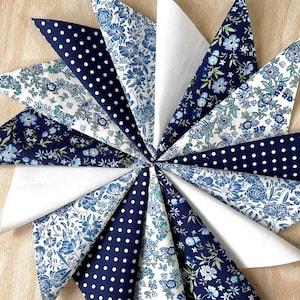 20 Jelly Roll Strips Rose and Hubble , 100% Cotton Poplin Fabric, ( DELPH ) - UK Seller