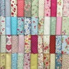 Jelly Rolls Fat Quarters 4, 5, 10 Pollici Patchwork Mq Tessuto