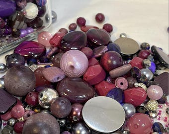 300 gram bag of reclaimed beads - various colours and styles available preloved/reclaimed beads.