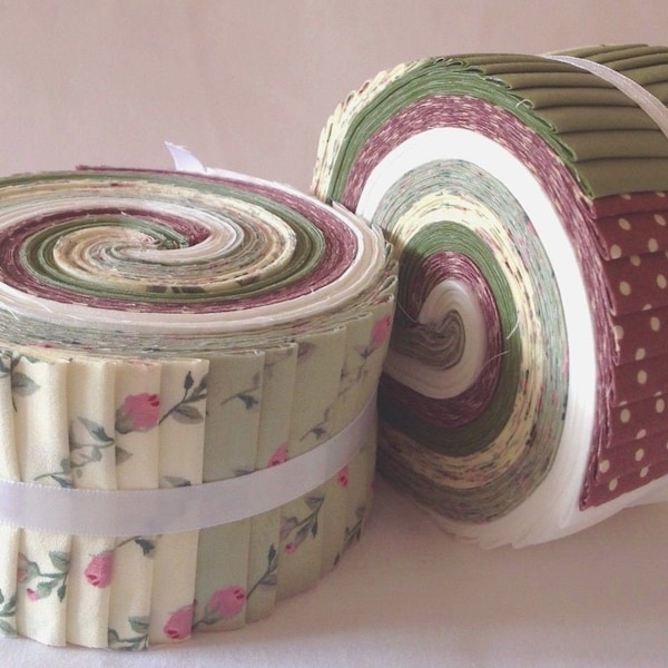Fabric Jelly Roll Etsy UK
