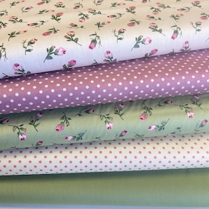 Patchwork Squares - Tilida Set  -  4", 5" and 10" or Fat Quarters available JR22