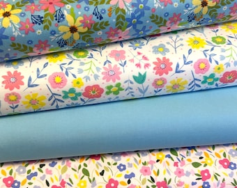 20 Jelly Roll Strips Rose and Hubble , 100% Cotton Poplin Fabric, ( LM03 ) - UK Seller