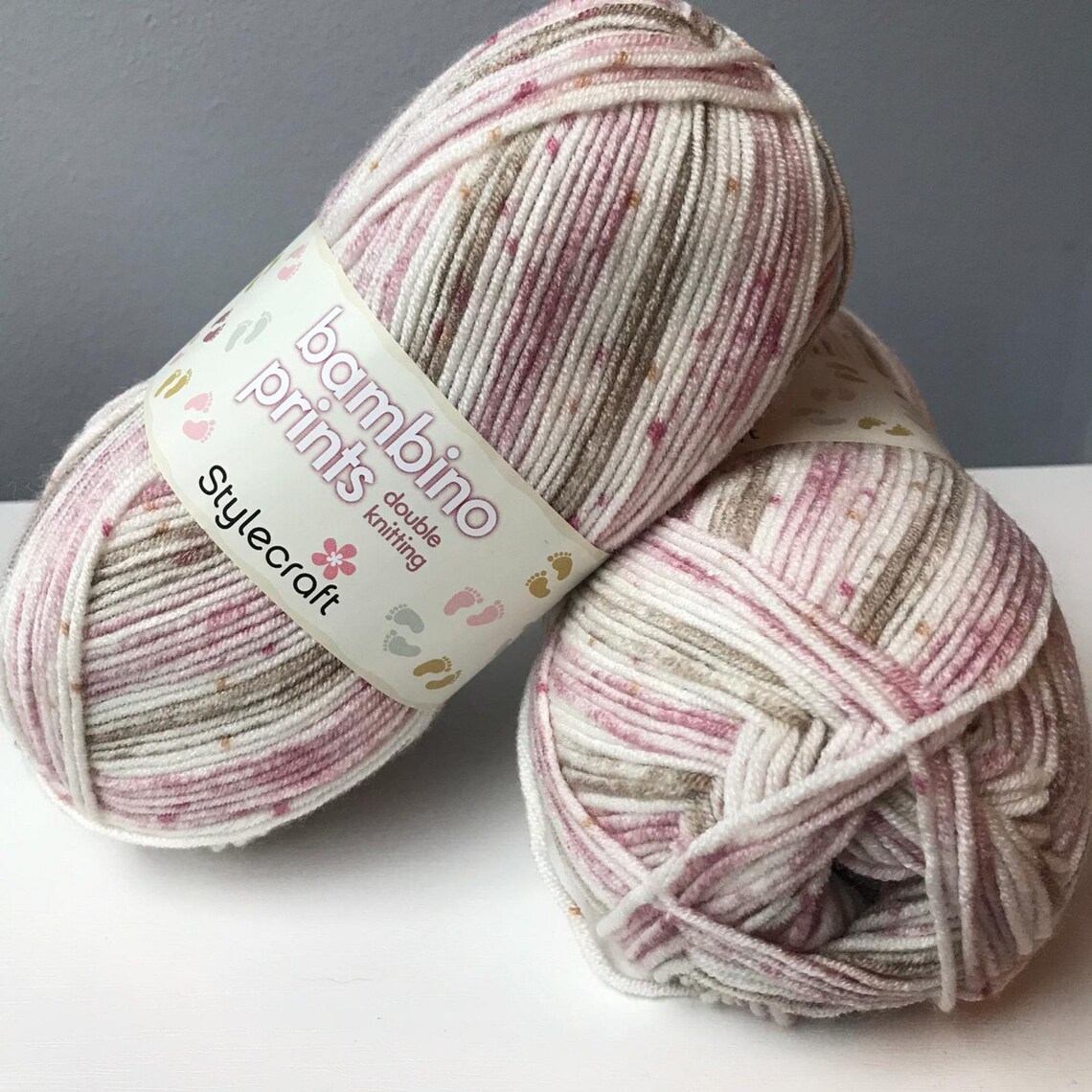 Style Craft Double Knit Bambino Print Yarn/Wool 100g Balls Etsy