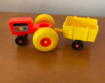 fisher price tow and pull tractor