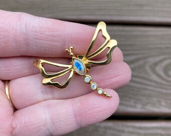 Avon dragonfly brooch best sale