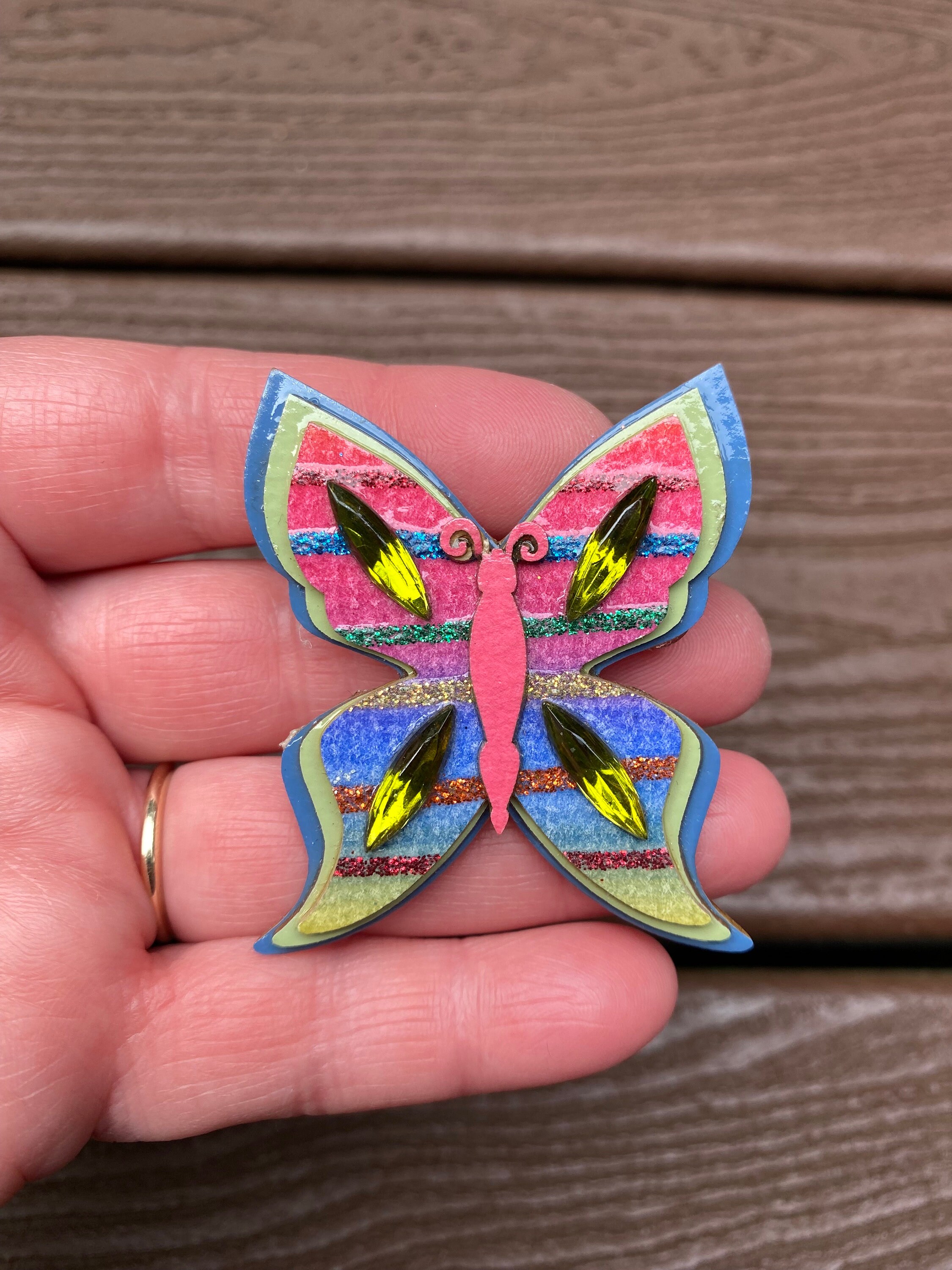 CINER ヴィンテージ　蝶々のブローチ CINER ヴィンテージ 蝶々のブローチ CINERヴィンテージ ブローチ