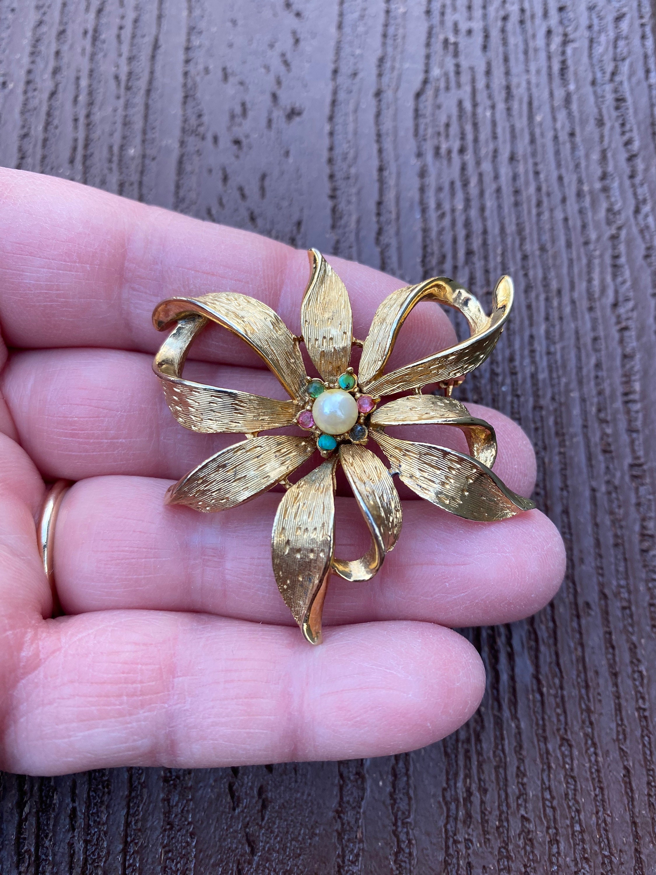 【新品、本物、当店在庫だから安心】 Vintage Apple エナメル 林檎 ヴィンテージ Brooch Clip その他